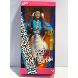 Vintage Native American Barbie Dolls of the World 1993 Mattel 11609